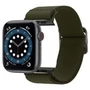 Kép 3/8 - Spigen Apple Watch 42/44/45 mm Lite Fit szíj - khaki/sötétzöld