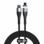 Kép 1/6 - Baseus Zinc Magnetic USB Type-C - Lightning PD 20W 2m kábel - fekete