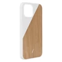 Kép 3/4 - Native Union Clic Wooden  wht - iPhone 12 Pro Max