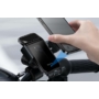 Kép 2/12 - Baseus Smart Solar Power Wireless szenzoros napelemes automata biciklis telefon - fekete