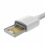 Kép 6/11 - Baseus Simple Wisdom USB - Lightning 2,4A 1,5m kábel - fehér (2db)