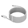 Kép 8/11 - Baseus Simple Wisdom USB - Lightning 2,4A 1,5m kábel - fehér (2db)