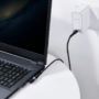 Kép 6/14 - Baseus Zinc Magnetic Series Lenovo Laptop töltő kábel USB Type-C - DC kerek töltő csatlakozó (5,5 x 2,5mm) 100W 2m - fekete
