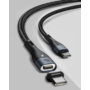 Kép 11/19 - Baseus Zinc Magnetic USB Type-C - USB Type-C PD 100W 1,5m kábel - fekete