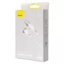 Kép 10/18 - Baseus Zinc Mágneses USB Type-C - Apple MacBook MagSafe 1 T-Shaped fonott tápkábel 60W 2m - fehér