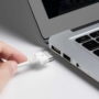 Kép 14/18 - Baseus Zinc Mágneses USB Type-C - Apple MacBook MagSafe 1 T-Shaped fonott tápkábel 60W 2m - fehér