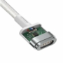 Kép 6/18 - Baseus Zinc Mágneses USB Type-C - Apple MacBook MagSafe 1 T-Shaped fonott tápkábel 60W 2m - fehér