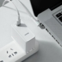 Kép 7/16 - Baseus Zinc Mágneses USB Type-C - Apple MacBook MagSafe 1 L-Shaped fonott tápkábel 60W 2m - fehér