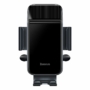 Kép 1/17 - Baseus Smart Solar Power Wireless napelemes automata autós telefon tartó szellőzőrácsba - fekete