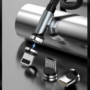Kép 2/4 - Dudao L9Pro Magnetic USB - Micro-USB / USB Type-C / Lightning sodrott kábel mágneses csatlakozókkal 3A 1m