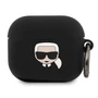 Kép 1/2 - Karl Lagerfeld AirPods 3 Silicone Ikonik tok - fekete (csomagolás nélküli)