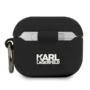 Kép 2/2 - Karl Lagerfeld AirPods 3 Silicone Ikonik tok - fekete
