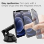 Kép 17/17 - Spigen OneTap ITS35 MagSafe mágneses autós telefon tartó műszerfalra - fekete