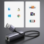 Kép 4/5 - Ugreen CM483 USB 3.2 Gen1 1000 Mbps Gigabit Ethernet hálózati adapter