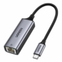 Kép 1/11 - Ugreen CM199 USB Type-C 1000Mbps Gigabit Ethernet hálózati adapter