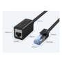 Kép 3/4 - Ugreen NW192 Ethernet RJ45 Cat8 40 Gbps 2m hosszabbító kábel - fekete