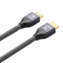 Kép 3/5 - Wozinsky HDMI 2.1 8K 60Hz 48 Gbps / 4K 120Hz / 2K 144Hz 2m kábel - ezüst