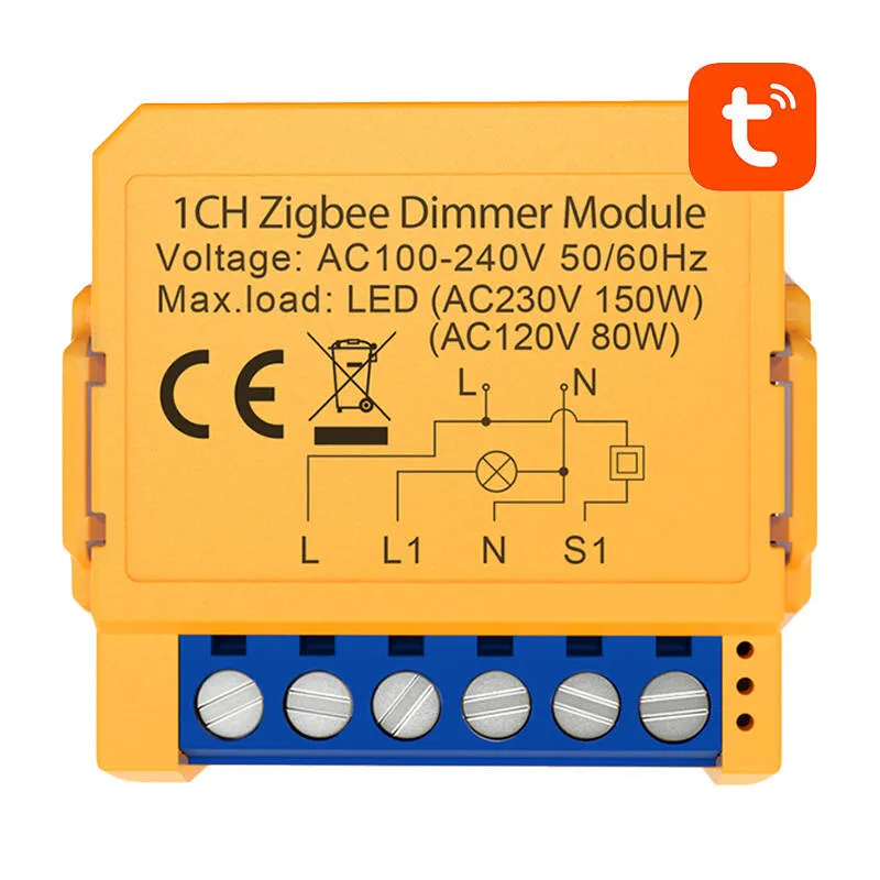 Avatto ZDMS16-2 ZigBee TUYA intelligens aljzatkapcsoló