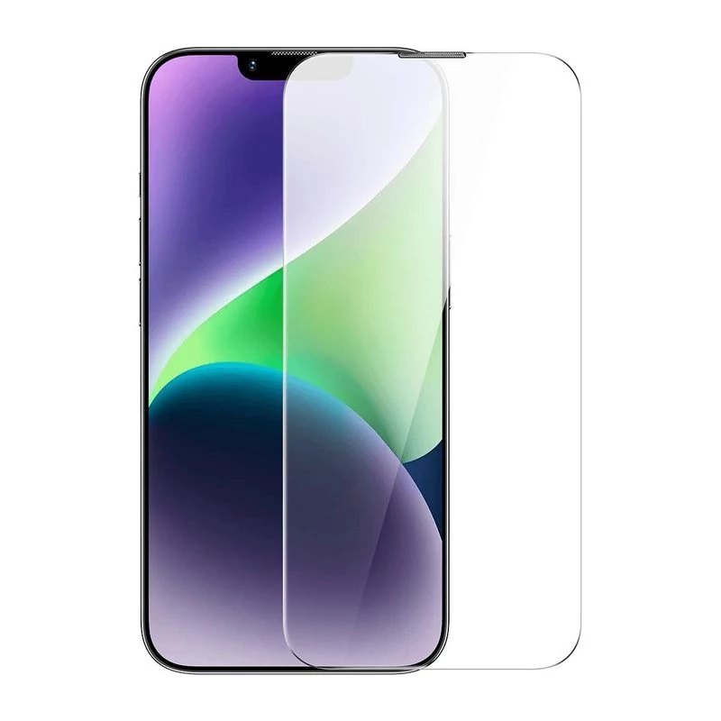 Baseus Corning HD 0,4mm edzett üveg kijelzővédő - Apple iPhone 13 Pro Max / 14 Plus