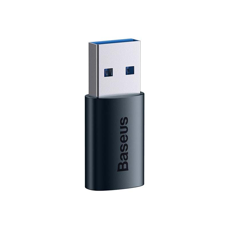 Baseus Ingenuity USB (M) – USB-C (F) OTG adapter - kék