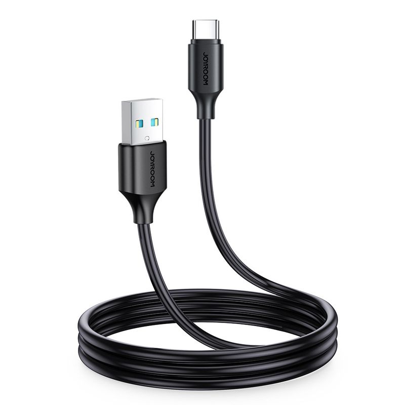 Joyroom S-UC027A9 USB - USB-C 3A 25cm kábel - fekete
