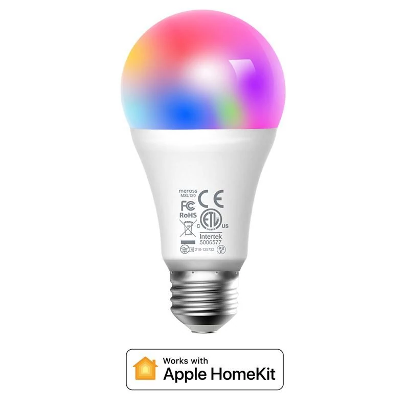 Meross MSL120 Apple HomeKit Smart Wi-Fi LED RGB okos izzó