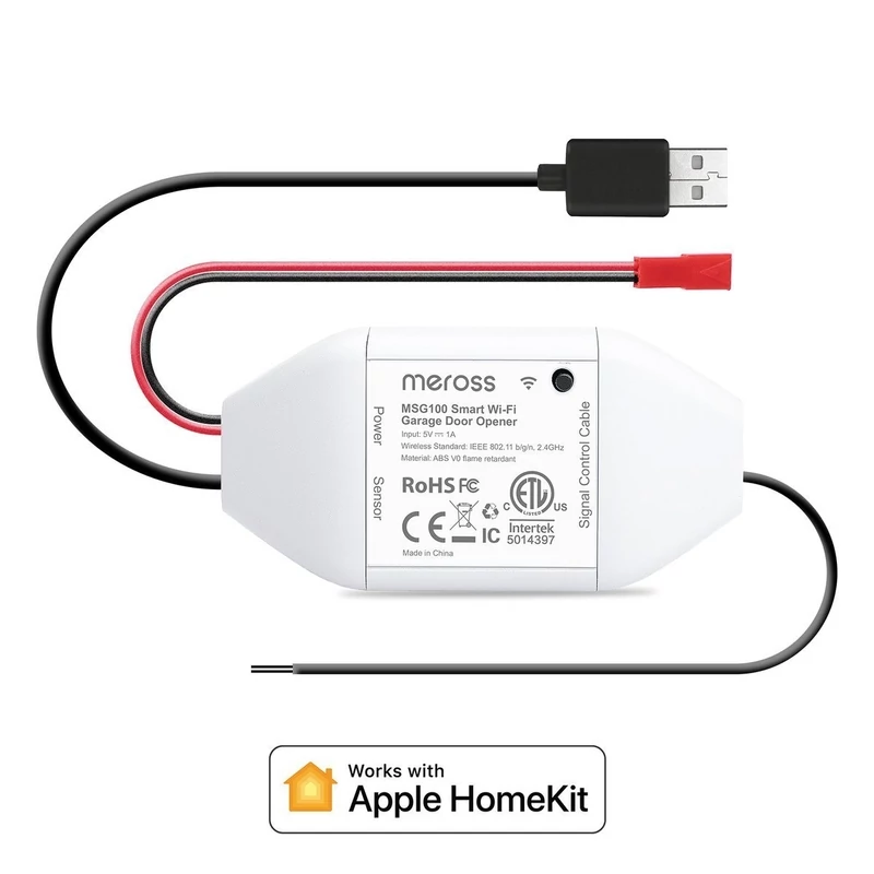 Meross MSG100 Apple Homekit intelligens garázskapu kapcsoló