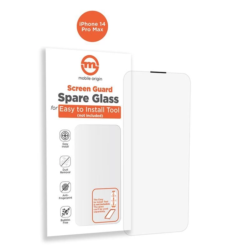 Mobile Origin Orange Screen Guard Spare Glass kijelzővédő - Apple iPhone 14 Pro Max - 1db