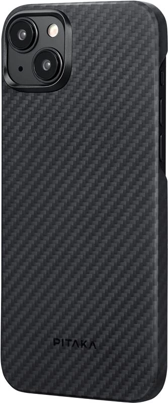 Pitaka MagEZ 4 1500D case, black/grey twill - iPhone 15 Plus