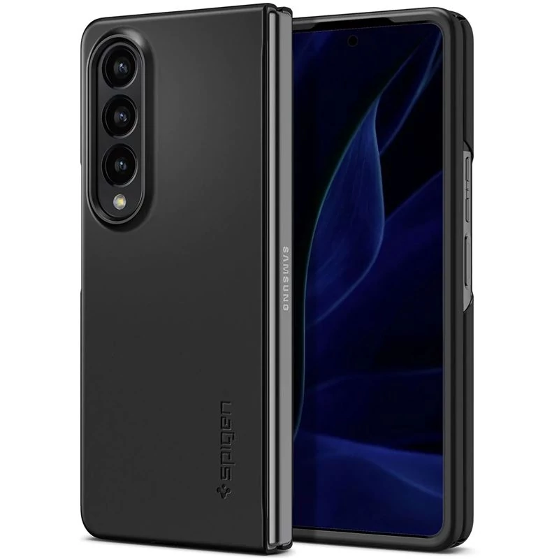 Spigen AirSkin tok - Samsung Galaxy Z Fold4 - fekete