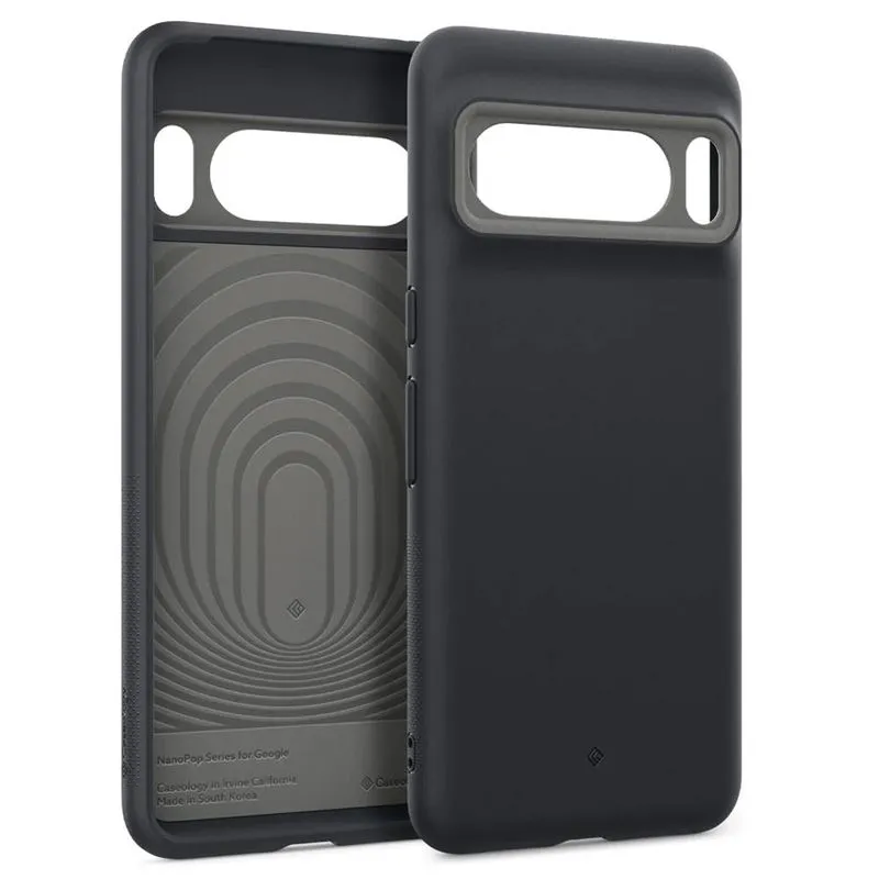 Spigen Caseology Nano Pop Black Sesame tok - Google Pixel 8 Pro - fekete