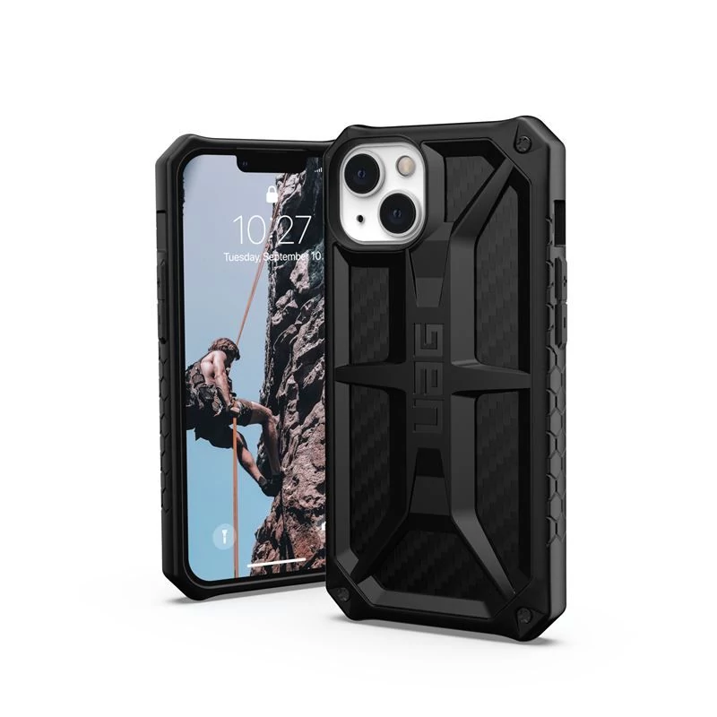 UAG Apple iPhone 13 Monarch Carbon Fiber - fekete