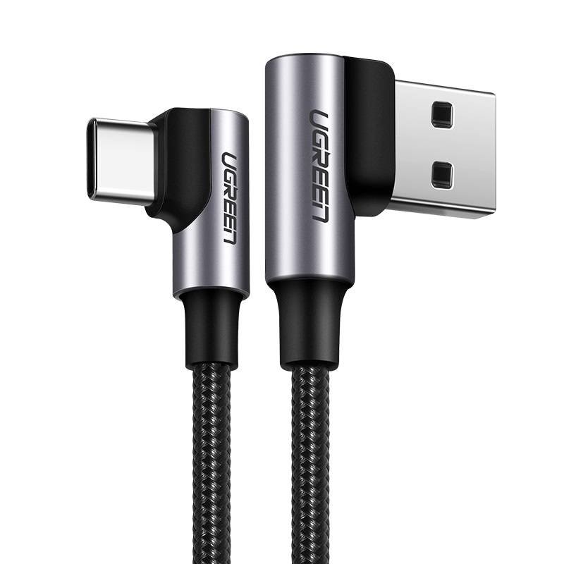 Ugreen US176 USB - USB-C kábel 3A 2m kábel - fekete