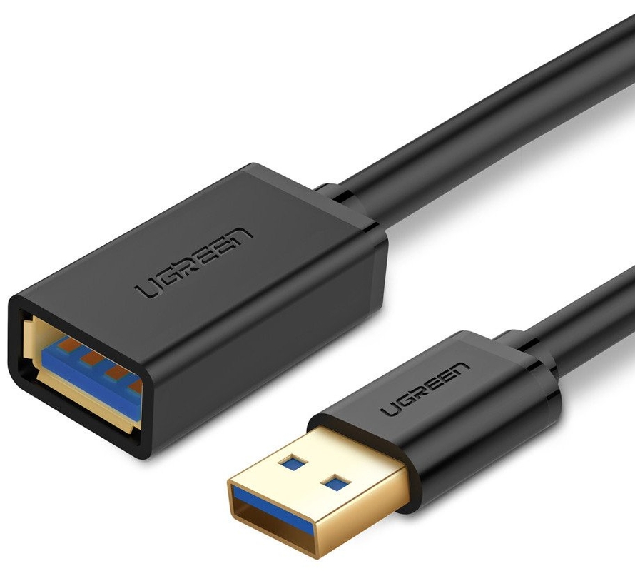 Ugreen USB 3.0 hosszabbító kábel 3m - fekete