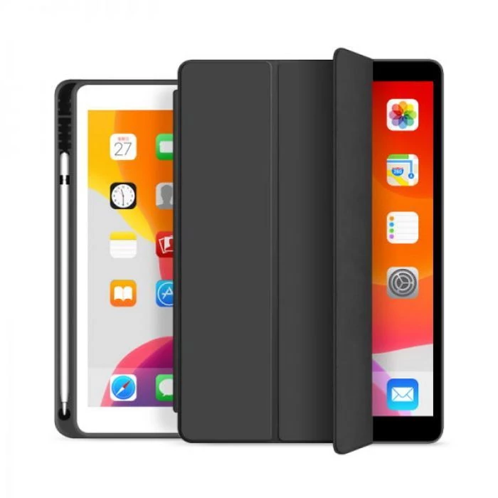 WIWU Apple iPad 9.7 (2017/2018) Smart Folio tok - fekete (bontott)