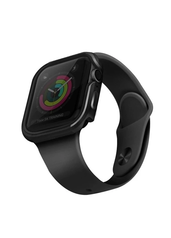 UNIQ Apple Watch 40mm Valencia aluminium tok - sötétszürke