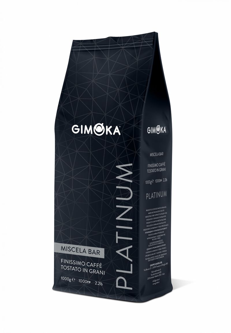 Gimoka Platinum 70% Arabica prémium szemes kávé (1kg)