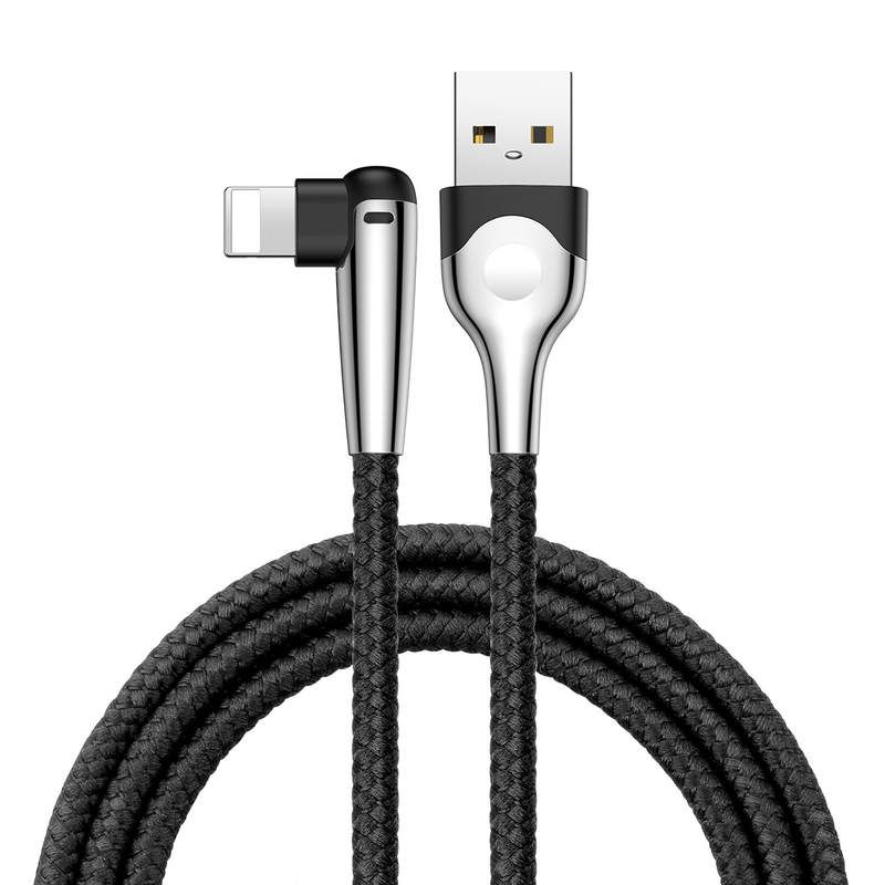 Baseus Sharp-bird USB - Lightning 1,5A 2m kábel - fekete