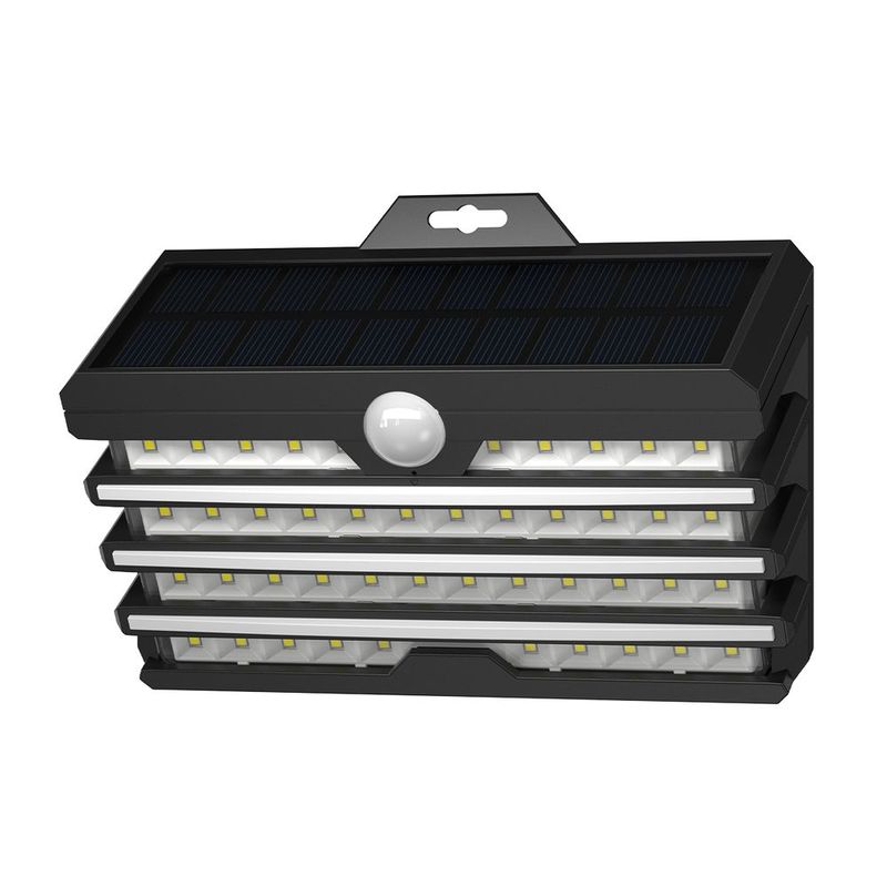 Baseus Home Energy Collection Series Solar napelemes mozgásérzékelős fali szolár lámpa fekete