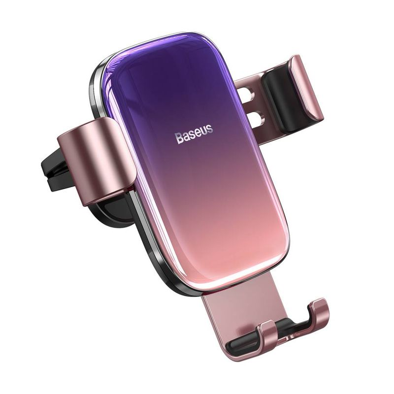 Baseus Glaze Gravity autós telefon tartó - rózsaszín