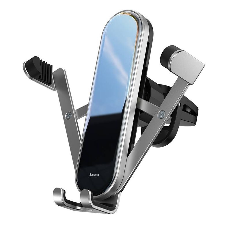 Baseus Penguin Gravity autós telefon tartó szellőzőnyílásba - ezüst